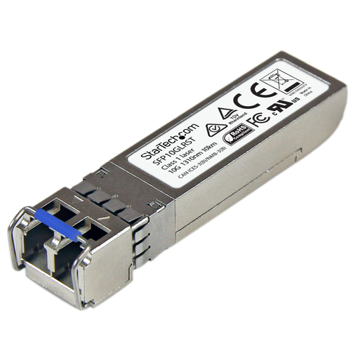 StarTech.com Cisco SFP-10G-LR Compatible SFP+ Transceiver Module - 10GBASE-LR~Cisco SFP-10G-LR Compatible SFP+ Module - 10GBASE-LR - 10GbE Single Mode Fiber SMF Optic Transceiver - 10GE Gigabit Ethernet SFP+ - LC 10km - 1310nm - DDM Cisco Firepower, ASR9000, C9300
