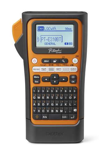 Brother PT-E310BTVP label printer Thermal transfer 180 x 180 DPI 20 mm/sec Wired & Wireless HSE/TZe Bluetooth AZERTY