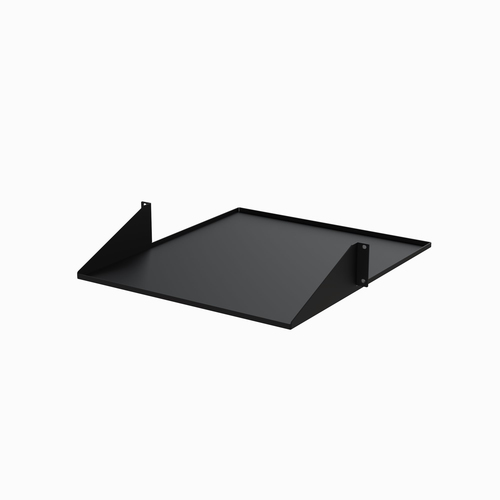 StarTech.com 2U 19" 2-Post Network Rack Shelf - 20in Deep Center Mount Cantilever Tray Rackmount Shelf for AV/Data Equipment with Cage Nuts & Screws 75lb Weight Capacity