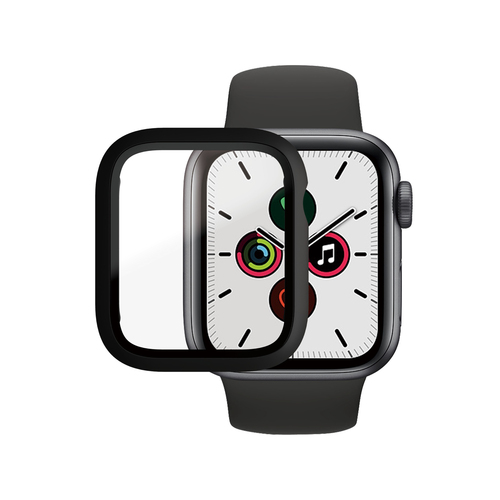PanzerGlass ® Full body Case Black Apple Watch Series SE 3 | SE | 6 | 5 | 4 | 40mm Clear screen protector 1 pc(s)