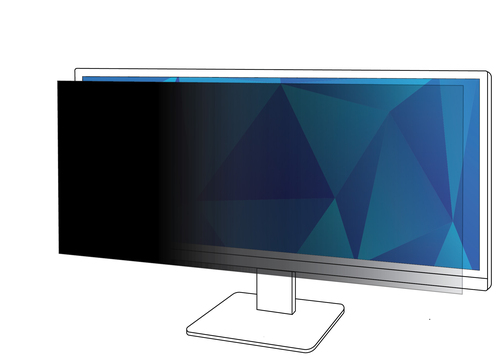 3M Filtre de confidentialité pour moniteur 34 po (863 mm), 21:9, PF340W2B