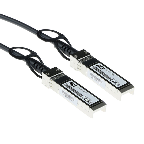 ACT TR0401 InfiniBand/fibre optic cable 1 m SFP+ Black