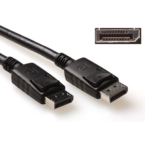 ACT AK3978 DisplayPort cable 1 m Black