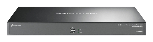 TP-Link VIGI NVR4064H Netwerk Video Recorder (NVR) Zwart