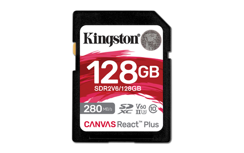 128GB Canvas React Plus for Full HD/4K