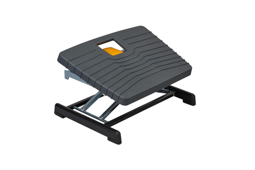 BakkerElkhuizen Pro 952 Footrest Black, Grey, Orange