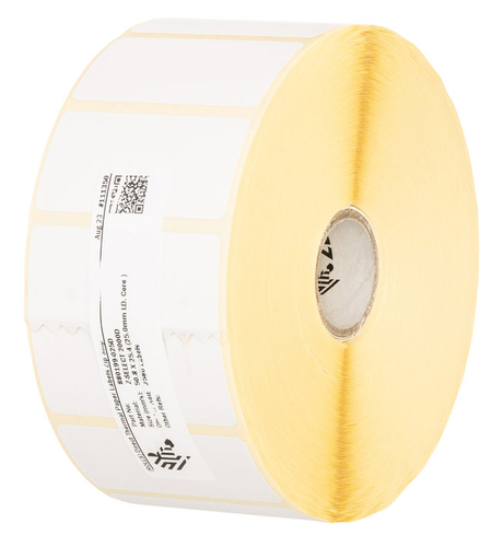 Zebra Z-Select 2000D Wit Zelfklevend printerlabel