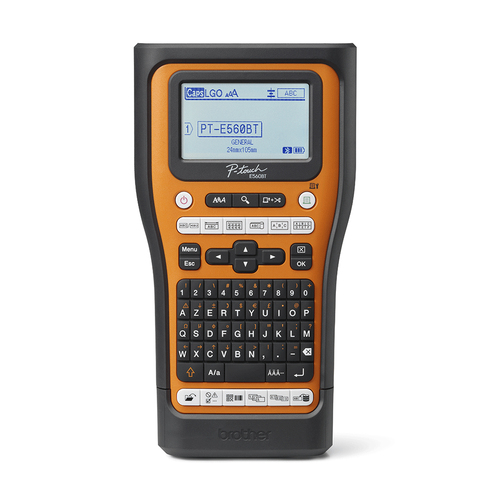 Brother PT-E560BTVP label printer Thermal transfer 180 x 180 DPI 20 mm/sec Wired & Wireless HSE/TZe Bluetooth AZERTY