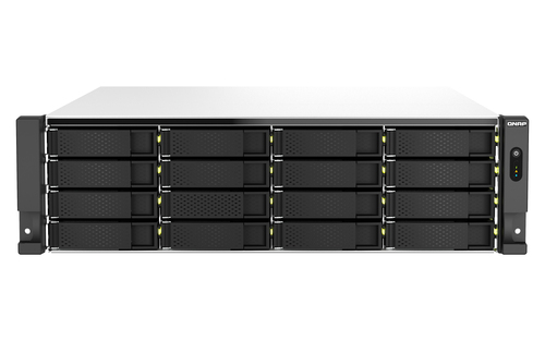 QNAP TS-h2287XU-RP NAS Rack (3U) Intel Xeon E E-2336 32 GB DDR4 0 TB QuTS hero Black, White