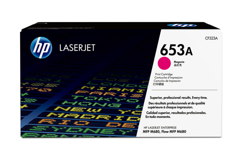 HP Toner/653A Magenta LaserJet Cartridge