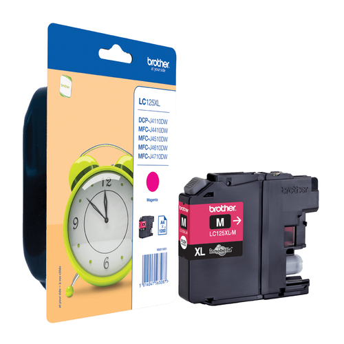 Brother LC125XLMBP ink cartridge 1 pc(s) Original Magenta