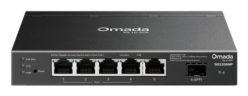 TP-Link SG2206MP netwerk-switch L2 Gigabit Ethernet (10/100/1000) Power over Ethernet (PoE)
