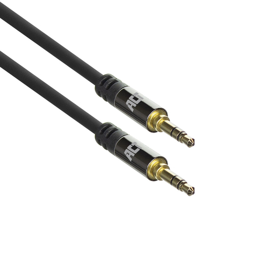 ACT AC3611 audio cable 3 m 3.5mm Black