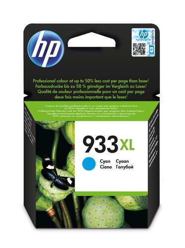 HP 933XL Cyan Officejet Ink Cartridge