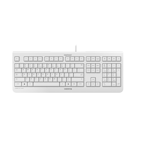 CHERRY KC 1000 clavier Universel USB QWERTY Anglais américain Gris