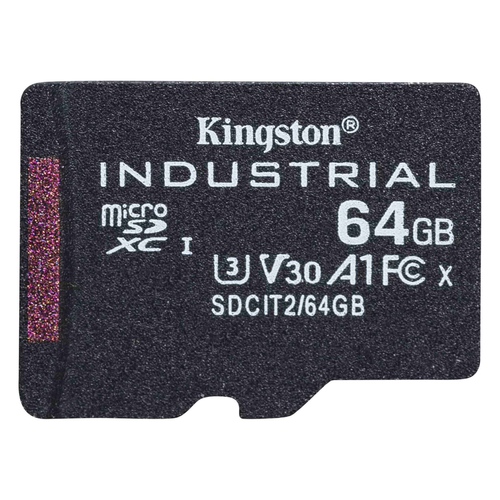Kingston Technology Industrial 64 GB MicroSDXC UHS-I Klasse 10 Kingston Technology Industrial 64 GB MicroSDXC UHS-I Klasse 10