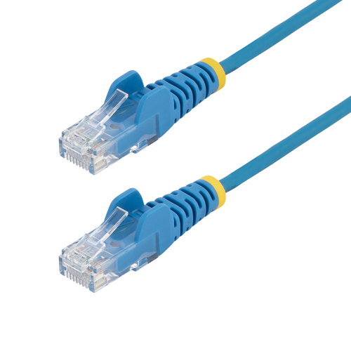 StarTech.com N6PAT25CMBLS câble de réseau Bleu 0,25 m Cat6 U/UTP (UTP)