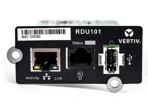 Vertiv IntelliSlot RDU101 Intern Ethernet 100 Mbit/s