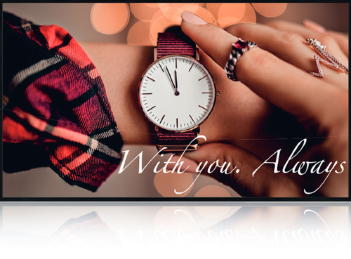 Sharp PNHW651 165.1 cm (65") LED 4K Ultra HD Black