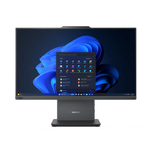 Lenovo ThinkCentre neo 50a 24 Gen 5 Intel Core 5 210H 60,5 cm (23.8") 1920 x 1080 Pixels Alles-in-één-pc 16 GB DDR5-SDRAM 512 GB SSD Windows 11 Pro Wi-Fi 6 (802.11ax) Grijs