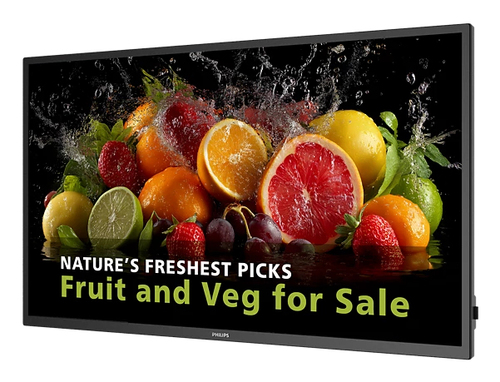 Philips 5000 series 32BDL5050D/00 Signage Display 81.3 cm (32") LCD Wi-Fi 500 cd/m² Full HD Built-in processor Android