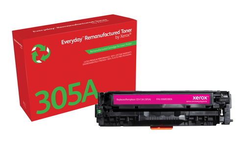 Everyday ™ Magenta Toner by Xerox compatible with HP 305A (CE413A), Standard capacity
