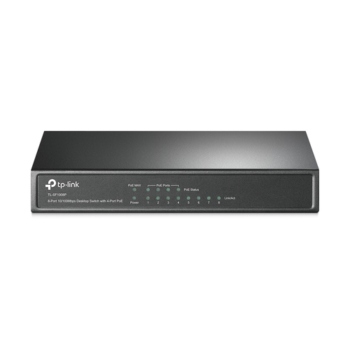 8 port 10/100M PoE Switch