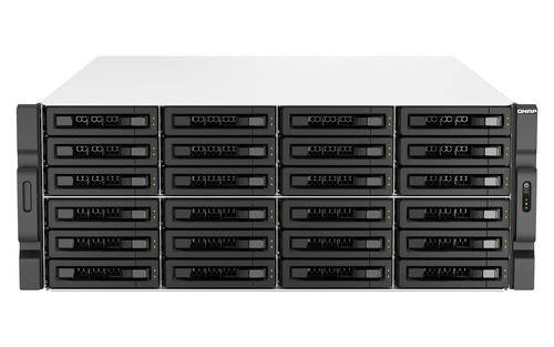 QNAP TS-H3087XU-RP NAS Rack (4U) Intel Xeon E E-2378 64 GB DDR4 0 TB QuTS hero Black, White