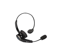 Zebra HS3100 Headset Draadloos Hoofdband Kantoor/callcenter Bluetooth Zwart