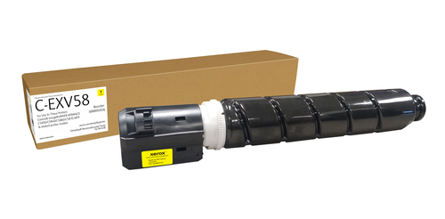 Everyday™ Yellow Remanufactured Toner by Xerox compatible with Canon C-EXV58 (3766C002AA), Standard capacity