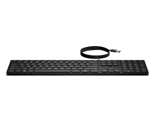 HP 9SR37UT#AC0 toetsenbord Kantoor USB Zwart