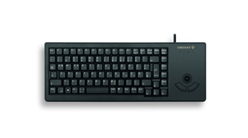 CHERRY XS Trackball keyboard Universal USB QWERTY Nordic Black