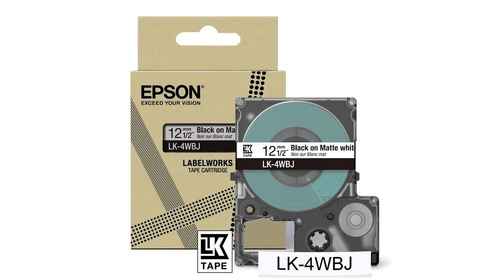 Epson LK-4WBJ Black, White