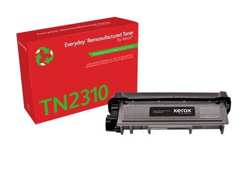 Toner remanufacturé Mono Everyday™ de Xerox compatible avec Brother TN-2310, Capacité standard