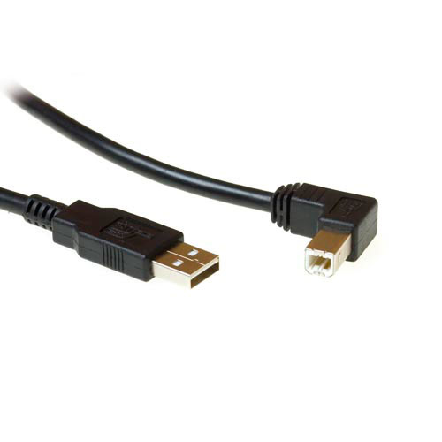 ACT USB 2.0 A male - USB B male haaks