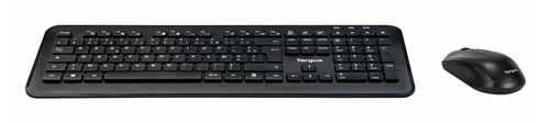 Targus AKM610FR clavier Souris incluse Universel RF sans fil AZERTY Français Noir