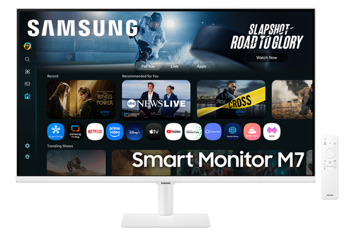 Samsung M7 M70F computer monitor 81.3 cm (32") 3840 x 2160 pixels 4K Ultra HD LED White