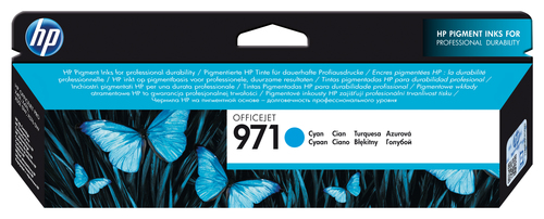HP 971 Cyan Original Ink Cartridge