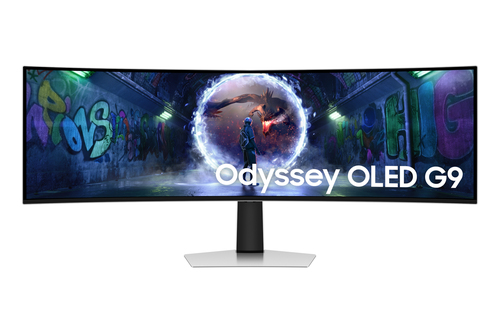 Samsung S49DG934SU computer monitor 124.5 cm (49") 5120 x 1440 pixels Dual QHD OLED Silver