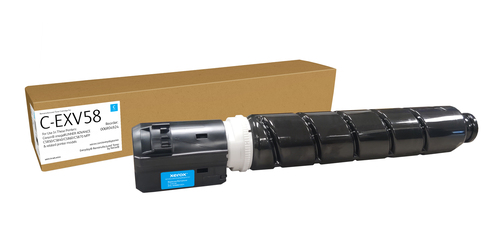 Everyday™ Cyan Remanufactured Toner by Xerox compatible with Canon C-EXV58 (3764C002AA), Standard capacity