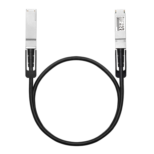 TP-Link Omada SM9220-1M InfiniBand en Glasvezelkabel QSFP28 Twinax Zwart