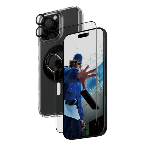 PanzerGlass ® 4-in-1 Protection Bundle iPhone 16 Pro Max Clear screen protector Apple 1 pc(s)