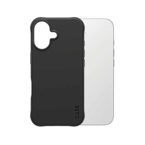 PanzerGlass CARE™ by ® Samba Case Black w. MagSafe iPhone 17 | Bulk coque de protection pour téléphones portables Housse Noir