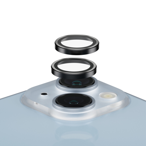 PanzerGlass ® Hoops® Camera Lens Protector Black iPhone 14 | 14 Plus Clear screen protector Apple 1 pc(s)