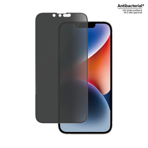 PanzerGlass ® Privacy Screen Protector iPhone 14 | 13 | 13 Pro | Ultra-Wide Fit Clear screen protector Apple 1 pc(s)