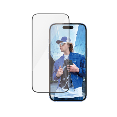 PanzerGlass ® Screen Protector iPhone 16 | 15 | Ultra-Wide Fit | Bulk Clear screen protector Apple 50 pc(s)
