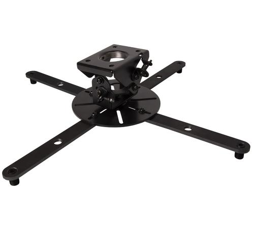 B-Tech SYSTEM 2 - Extra-Large Projector Ceiling Mount with Micro-adjustment - 1.5m Ø50mm Pole