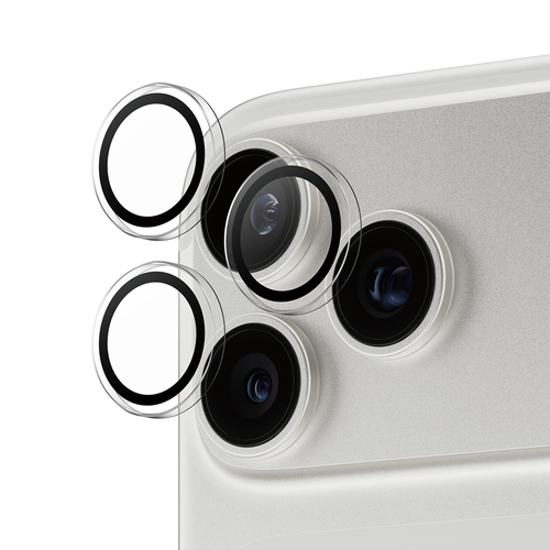 PanzerGlass ® Hoops® Camera Lens Protector Transparent iPhone 17 Pro | iPhone 17 Pro Max | iPhone 16 Pro | 16 Pro Max Doorzichtige schermbeschermer Apple 1 stuk(s)