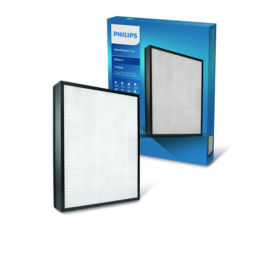 Philips 3000 series Genuine replacement filter FY3433/10 NanoProtect HEPA