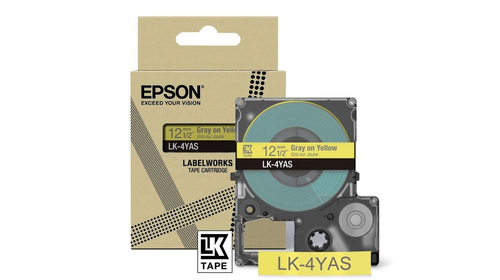 Epson LK-4YAS Grey, Yellow